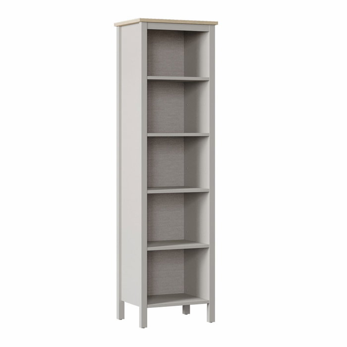 Hanah Home Estantería Gris y Roble Hanah Home Estantería Gris y Roble